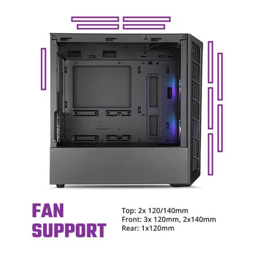 Cooler Master MasterBox MB311L ARGB (Black)